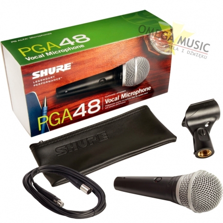 Shure PGA48 - mikrofon wokalowy