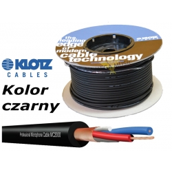 KLOTZ MC2000SW - Przewód mikrofonowy symetryczny czarny