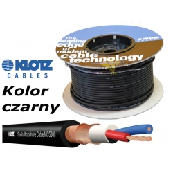 KLOTZ MC5000SW - Studyjny przewód kabel mikrofonowy symetryczny czarny