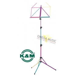 K&M 100/1-M - Orkiestrowy pulpit do nut multicolor