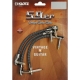 KLOTZ VINPAN0030 - Przewód Jack 6,3mm - Jack 6,3mm  0,3m patch cable 3szt.