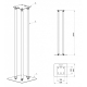 Statyw Podstawa Wieża Moving Head Tower 2 Metry ATHLETIC