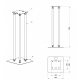 Statyw Podstawa Wieża Moving Head Tower 2 Metry ATHLETIC