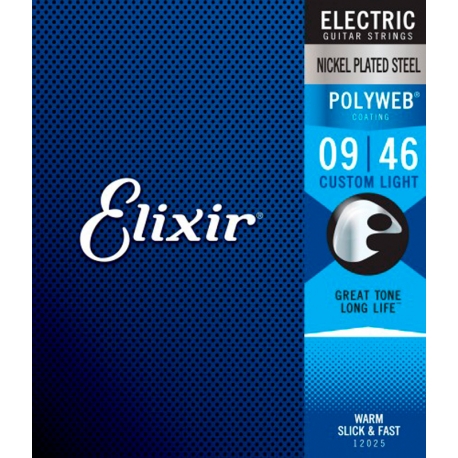 ELIXIR 19002 (9-42) Struny do gitary elektrycznej