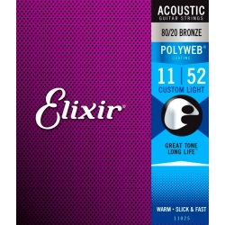 ELIXIR 11002 (10-47) Struny do gitary akustycznej