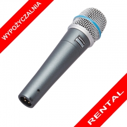 Wypożyczalnia Shure Beta57 - Mikrofon przewodowy