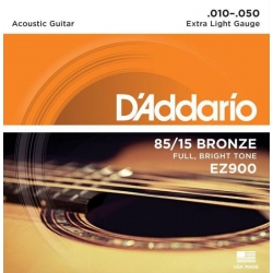 D'ADDARIO EZ900 (10-50) Struny do gitary akustycznej