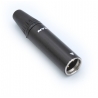 REAN RT4MC-B - Wtyk mini XLR 4 pin. męski
