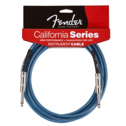 FENDER 099-0515-002 - Przewód instrumentalny 4,5m niebieski - California