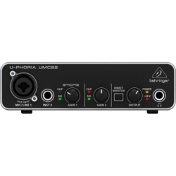 BEHRINGER U-PHORIA UMC22 - Interfejs audio USB