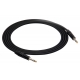 RED'S MUSIC GC1130BLK - Przewód instrumentalny JACK-JACK 3m