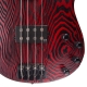 SANDBERG BASIC-4 STRING ZEBRA RED MAT - Gitara basowa