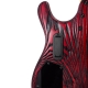 SANDBERG BASIC-4 STRING ZEBRA RED MAT - Gitara basowa