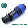 NEUTRIK NAC3FXXA-W-S - Wtyk POWERCON zasilające