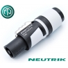 NEUTRIK NAC3FXXB-W-S - Wtyk POWERCON zasilające