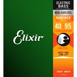 ELIXIR 14002 (40-95) Struny do gitary basowej