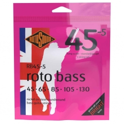 ROTOSOUND RB45-5 Roto Bass  (45-130) Struny do gitary basowej