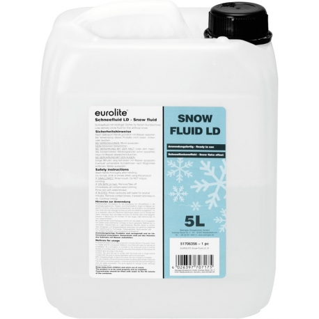 EUROLITE SNOW FLUID LD - Płyn koncentrat do wytwornicy śniegu