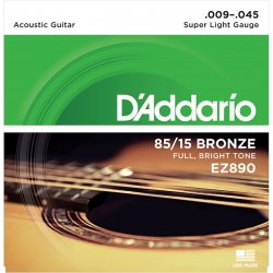 DADDARIO EZ890 (9-45) Struny do gitary akustycznej