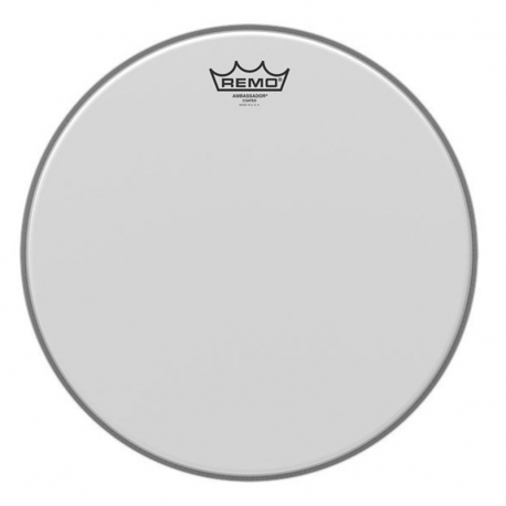 REMO BA-0108 AMBASSADOR - Naciąg 8'' Biały szorstki