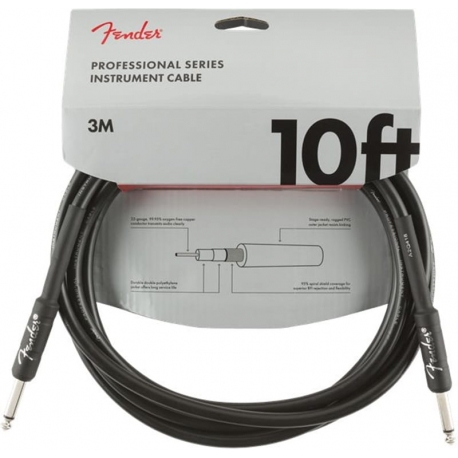 FENDER Professional 10 - Kabel gitarowy 3m