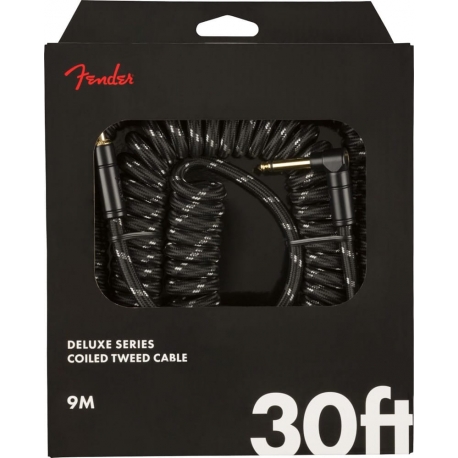 FENDER DELUXE COIL 9m - Spiralny kabel gitarowy 9m