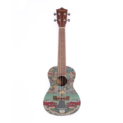 BAMBOO BU-23S MAGIC CITY - ukulele koncertowe z pokrowcem