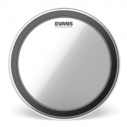 EVANS BD20EMAD  - Naciąg 20'' Przeźroczysty  na bęben centralny