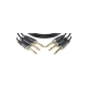 KLOTZ PP-JJ0015 - Przewód Jack 6,3mm - Jack 6,3mm  0,15m patch cable 3szt.