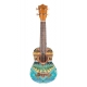 BAMBOO BU-21L GREEN JUNGLE - ukulele sopranowe z pokrowcem