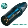NEUTRIK NC3MXX-B - Wtyk XLR męski