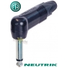 NEUTRIK NP2RX-BAG - Wtyk JACK 6,3mm mono kątowy