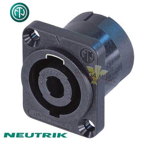 NEUTRIK NL4MP - Gniazdo SPEAKON panelowe