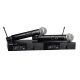 Shure SLXD24D/SM58 - Podwójny zestaw bezprzewodowy