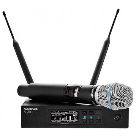Shure QLXD/B87 Cyfrowy system bezprzewodowy Shure QLXD/B87 Cyfrowy system bezprzewodowy