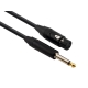 RED'S MUSIC MC1250BLK - Przewód mikrofonowy JACK-XLR 5m