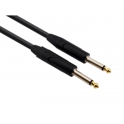 RED'S MUSIC GC1130BLK - Przewód instrumentalny JACK-JACK 3m