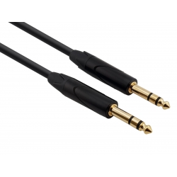 RED'S MUSIC MC1350BLK - Przewód mikrofonowy JACK-XLR 5m