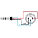 RED'S MUSIC MC1250BLK - Przewód mikrofonowy JACK-XLR 5m