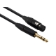 RED'S MUSIC MC1250BLK - Przewód mikrofonowy JACK-XLR 5m