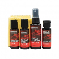DADDARIO PW-GCB-01 Instrument Care Essentials - Zestaw do czyszczenia gitary