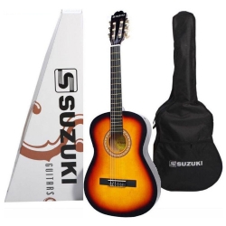 SUZUKI SCG-2 SB - Gitara klasyczna 3/4 z pokrowcem