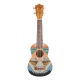 BAMBOO BU-21L GREEN JUNGLE - ukulele sopranowe z pokrowcem