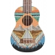 BAMBOO BU-21L GREEN JUNGLE - ukulele sopranowe z pokrowcem