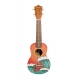 BAMBOO BU-21L GREEN JUNGLE - ukulele sopranowe z pokrowcem