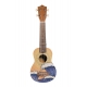 BAMBOO BU-21L GREEN JUNGLE - ukulele sopranowe z pokrowcem