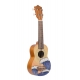 BAMBOO BU-21L GREEN JUNGLE - ukulele sopranowe z pokrowcem