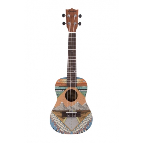 BAMBOO BU-23S BOHO - ukulele koncertowe z pokrowcem