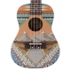 BAMBOO BU-23S BOHO - ukulele koncertowe z pokrowcem