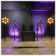 EVOLIGHTS LUMEN 7 RING 7x30W WW + 224x0,5W/31x0,2W oświetlenie sceniczne retro vintage